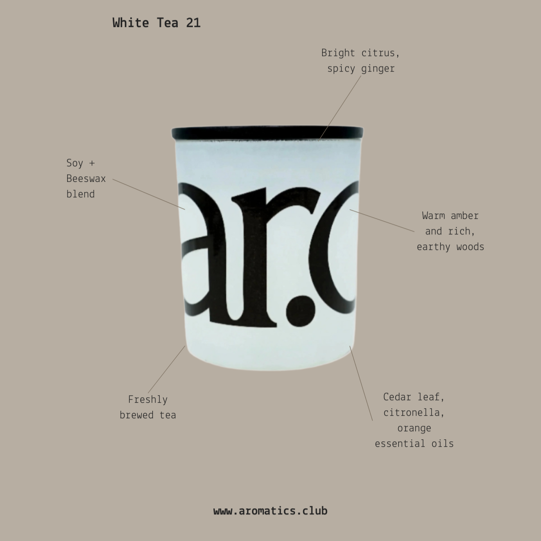 White Tea 21 Candle